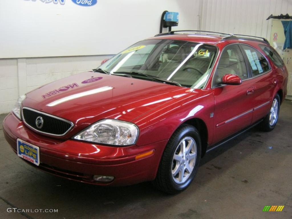 2001 Toreador Red Metallic Mercury Sable LS Premium Wagon 38795638