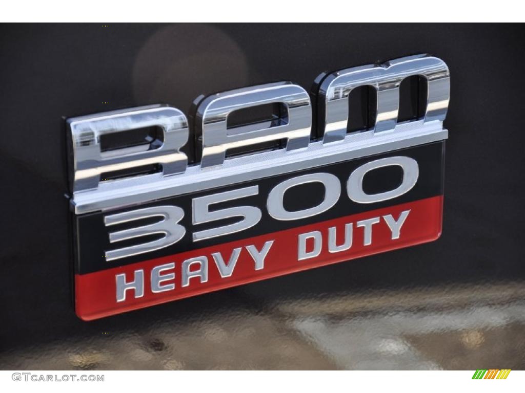 2011 Dodge Ram 3500 HD Laramie Crew Cab Dually Marks and Logos Photo #38858276