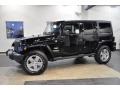 2011 Black Jeep Wrangler Unlimited Sahara 4x4  photo #1