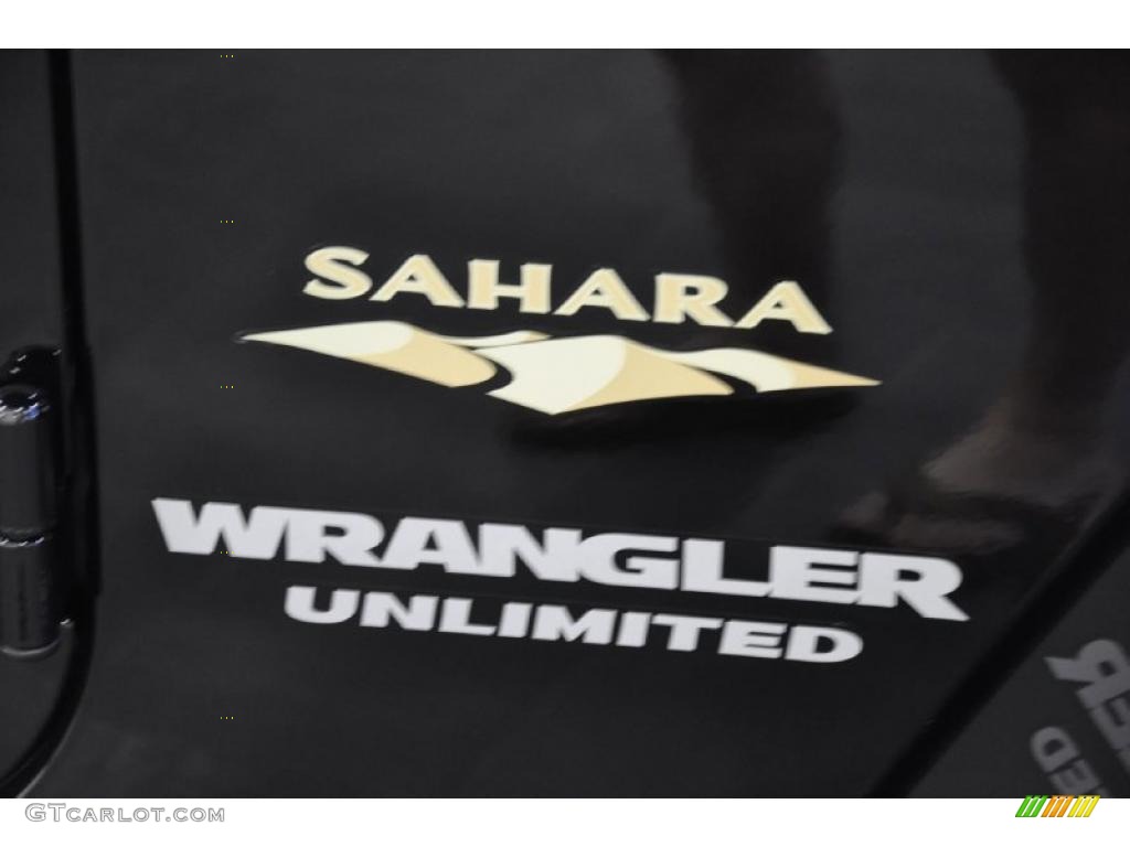 2011 Jeep Wrangler Unlimited Sahara 4x4 Marks and Logos Photo #38859244