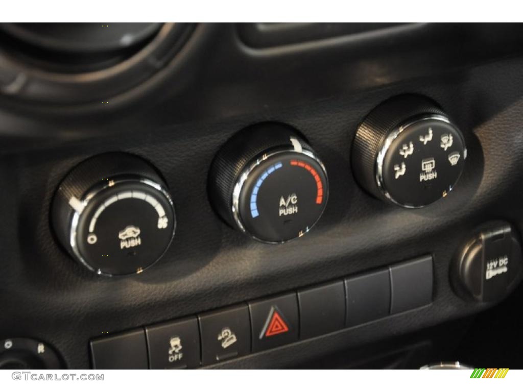 2011 Jeep Wrangler Sport S 4x4 Controls Photo #38859676