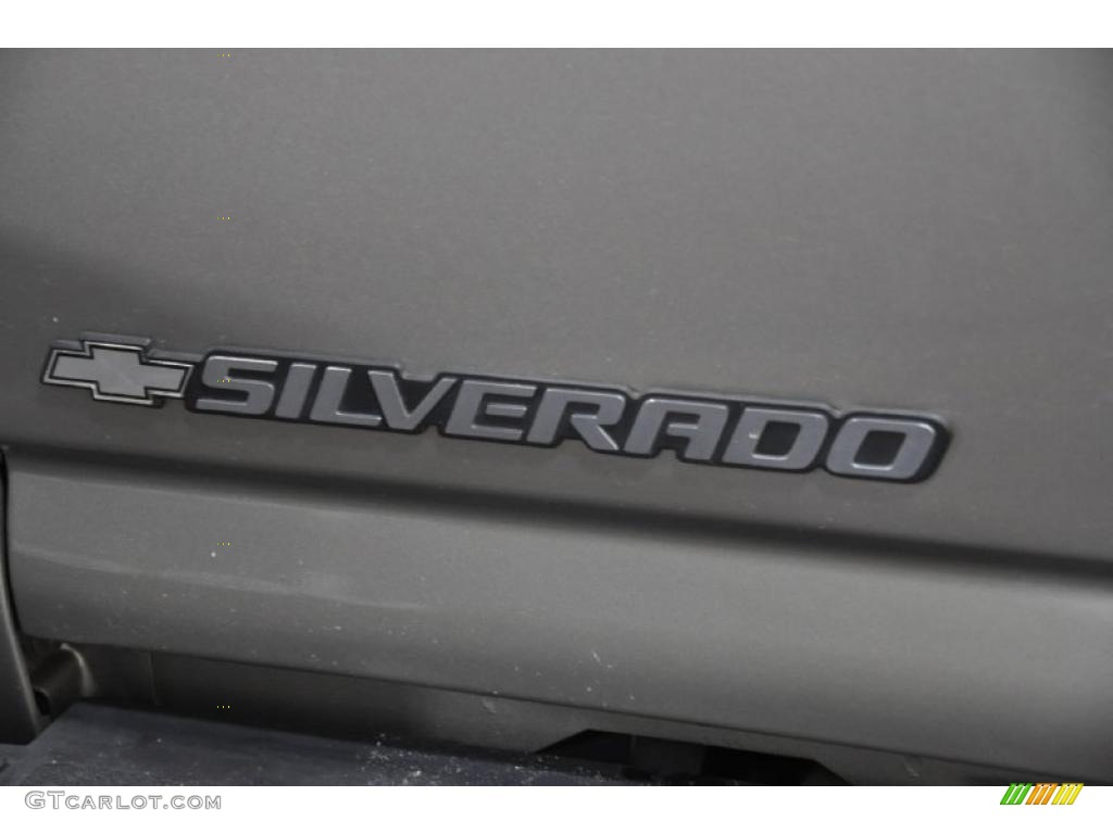 2002 Silverado 1500 Extended Cab - Light Pewter Metallic / Graphite Gray photo #7