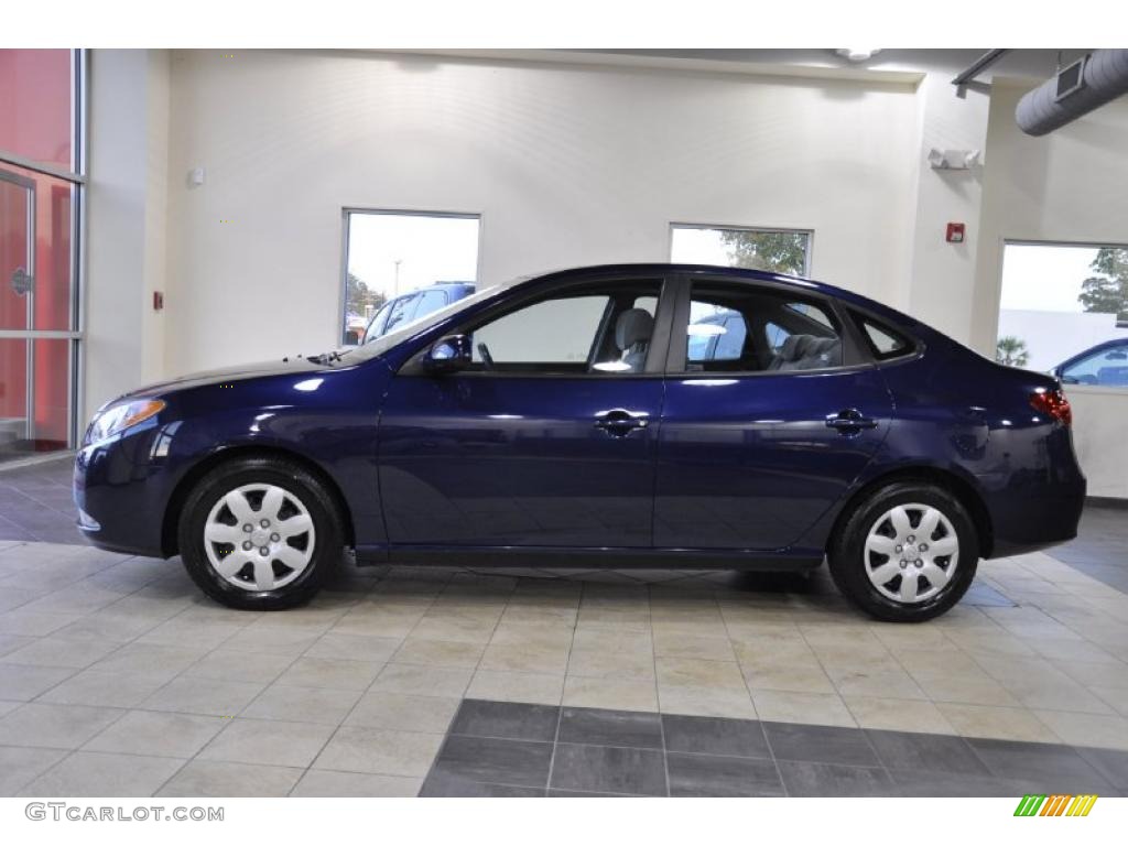 Regatta Blue Hyundai Elantra