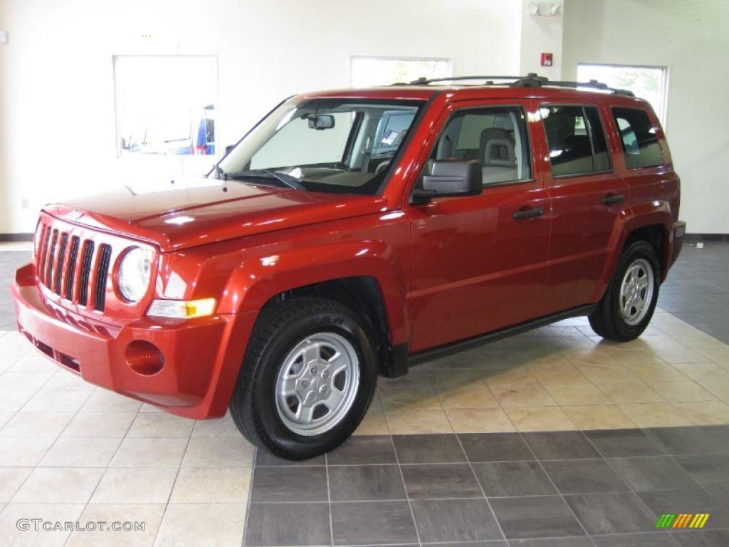 Sunburst Orange Pearl Jeep Patriot