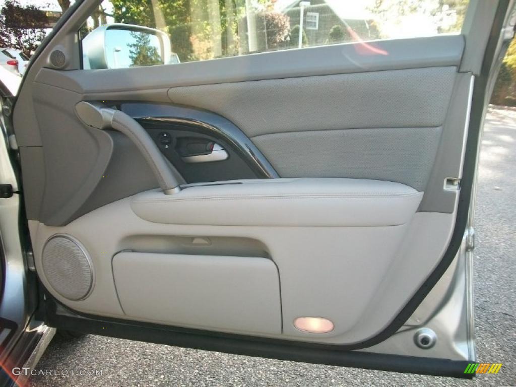 2009 Acura RL 3.7 AWD Sedan Taupe Door Panel Photo #38863064