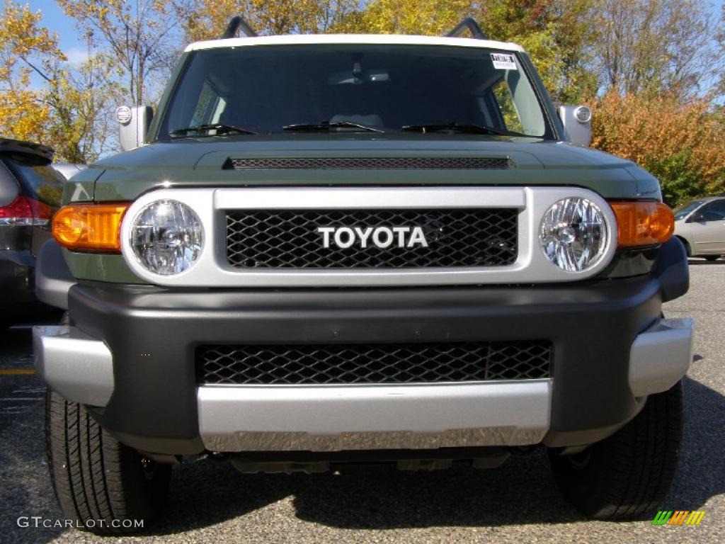 Army Green 2010 Toyota FJ Cruiser 4WD Exterior Photo #38863280