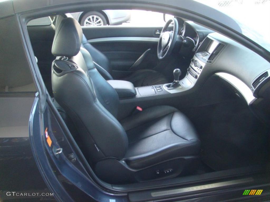 Graphite Interior 2008 Infiniti G 37 Journey Coupe Photo #38863440