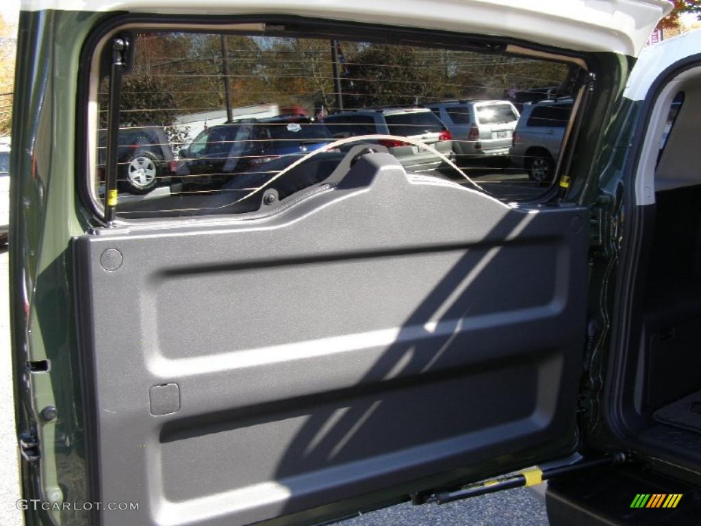 2010 Toyota FJ Cruiser 4WD Dark Charcoal Door Panel Photo #38863444