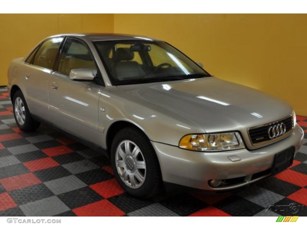 2001 A4 1.8T quattro Sedan - Melange Metallic / Ecru/Clay photo #1