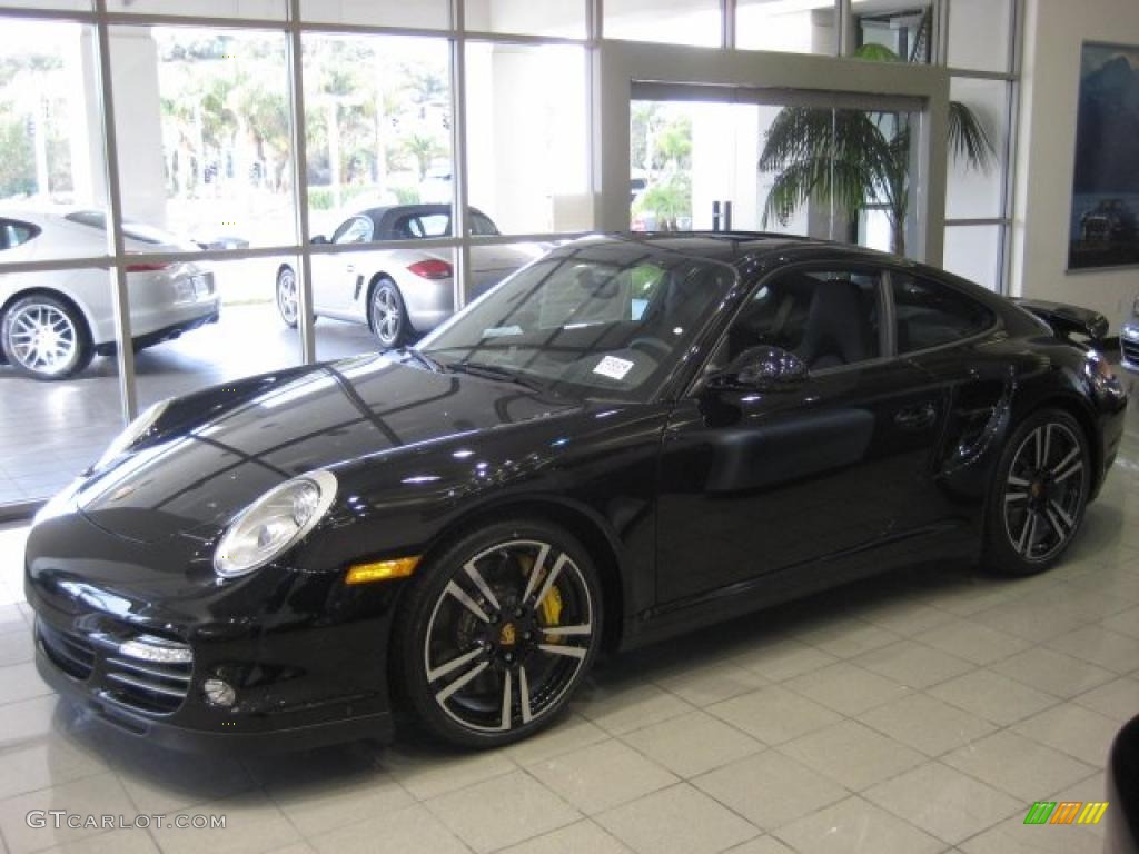 Black 2011 Porsche 911 Turbo S Coupe Exterior Photo #38864960