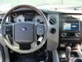 Charcoal Black 2010 Ford Expedition EL Limited Dashboard