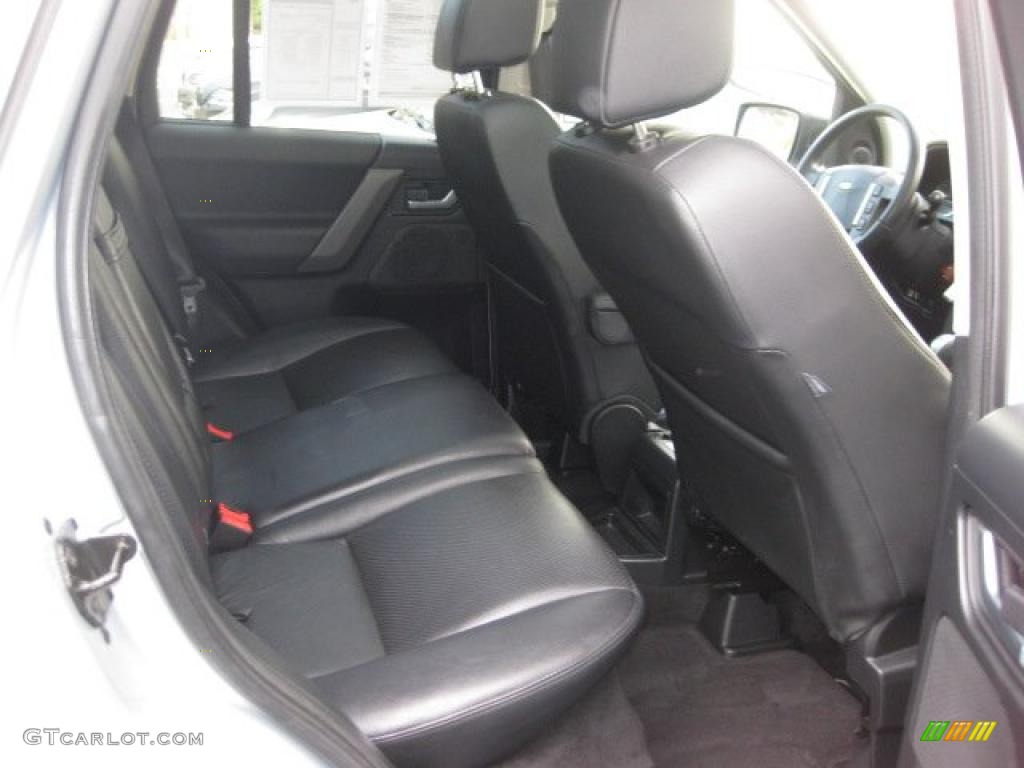 Ebony Black Interior 2008 Land Rover LR2 HSE Photo #38866756