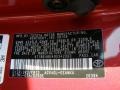 Barcelona Red Metallic - Camry LE Photo No. 21