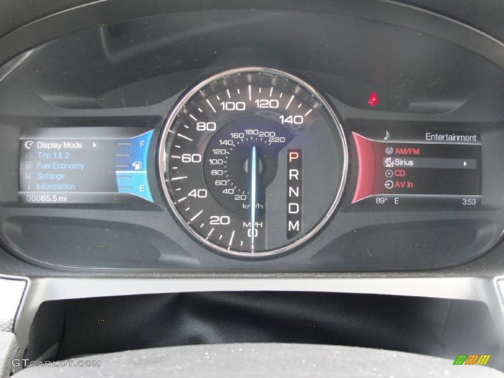 2011 Ford Edge SEL Gauges Photo #38867560