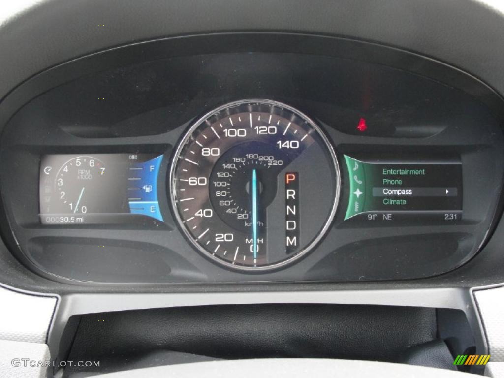 2011 Ford Edge SEL Gauges Photo #38868704