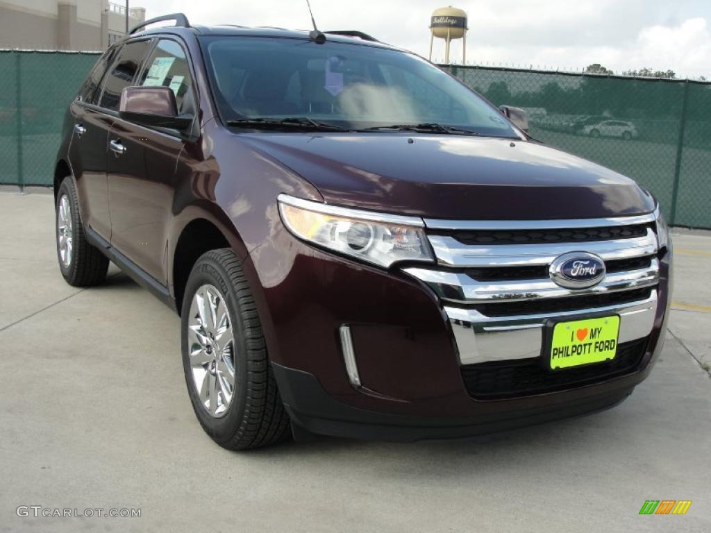 Bordeaux Reserve Red Metallic 2011 Ford Edge SEL Exterior Photo #38868712