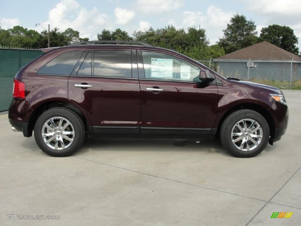 Bordeaux Reserve Red Metallic 2011 Ford Edge SEL Exterior Photo #38868720