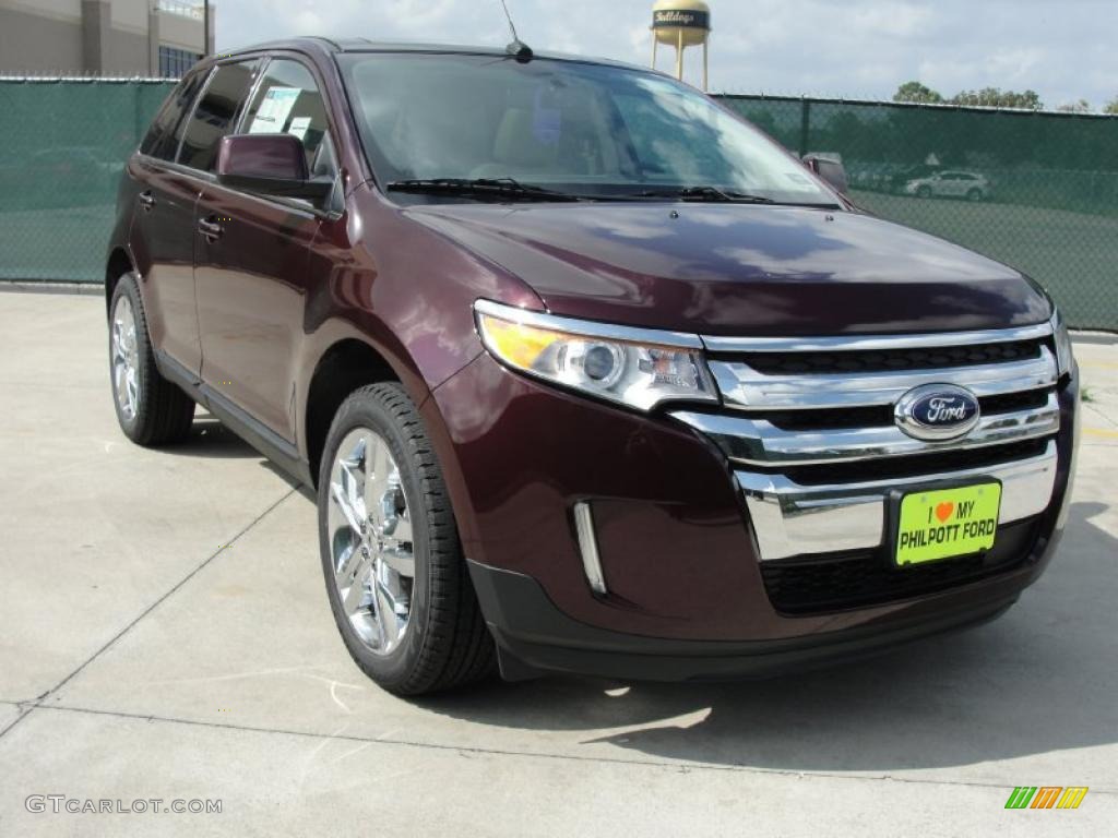 Bordeaux Reserve Red Metallic 2011 Ford Edge Limited Exterior Photo #38869272