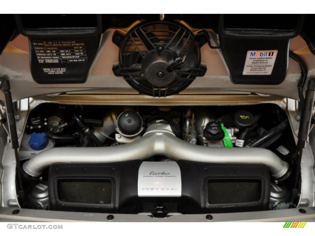 2007 Porsche 911 Turbo Coupe 3.6 Liter Twin-Turbocharged DOHC 24V VarioCam Flat 6 Cylinder Engine Photo #38869672