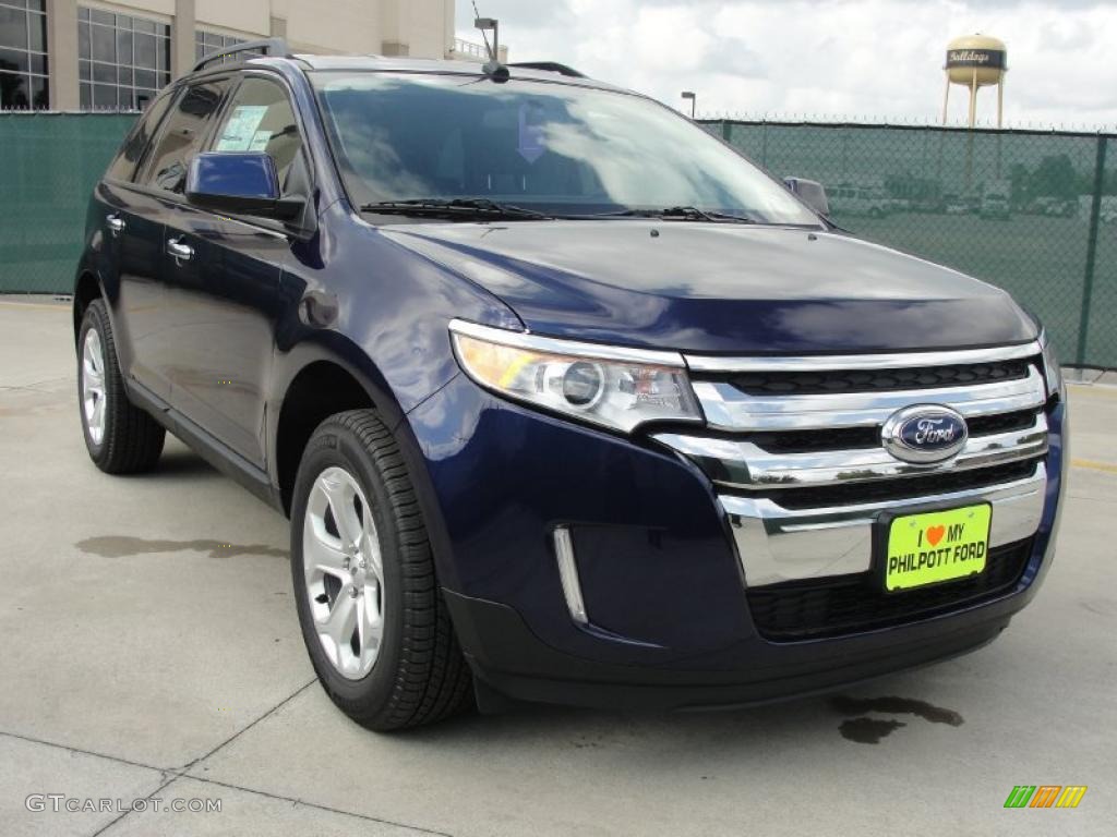 Kona Blue Metallic 2011 Ford Edge SEL Exterior Photo #38870408