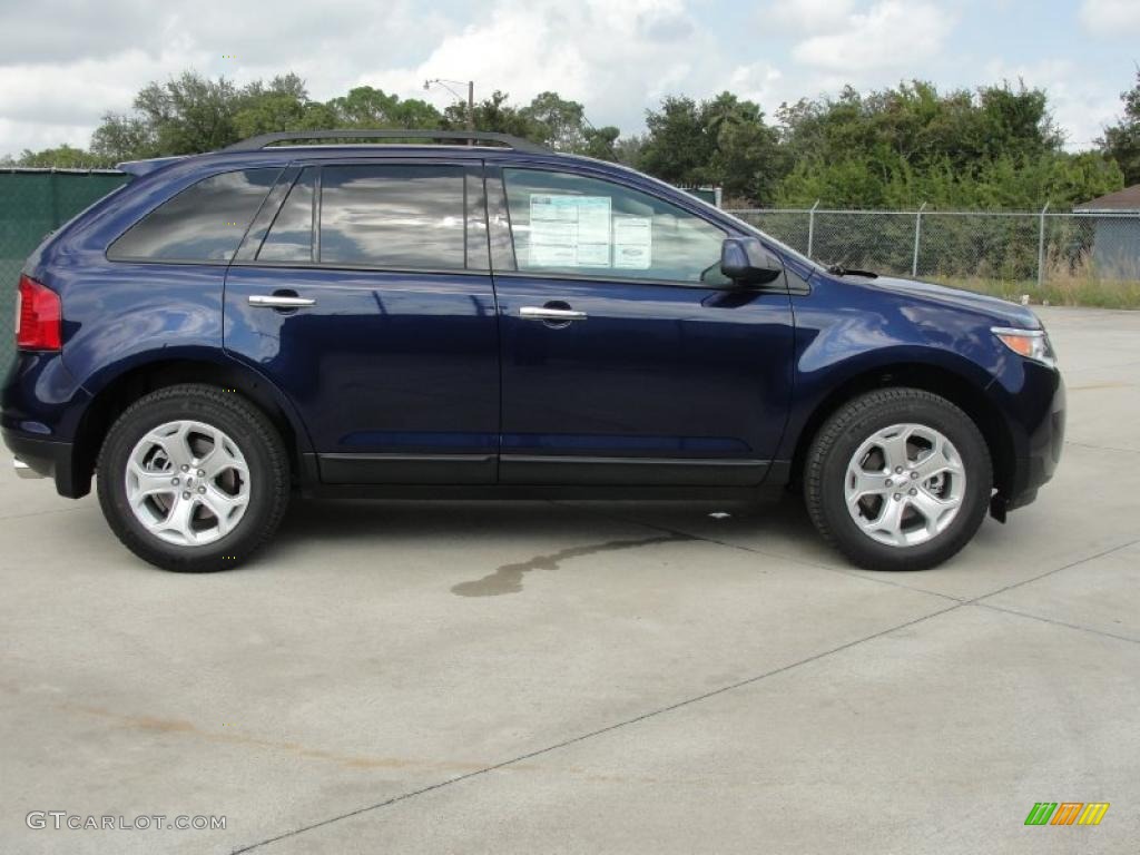 Kona Blue Metallic 2011 Ford Edge SEL Exterior Photo #38870420