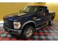 Dark Blue Pearl Metallic - F350 Super Duty XLT SuperCab 4x4 Photo No. 2