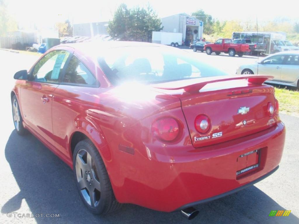 2007 Cobalt SS Coupe - Victory Red / Ebony photo #12