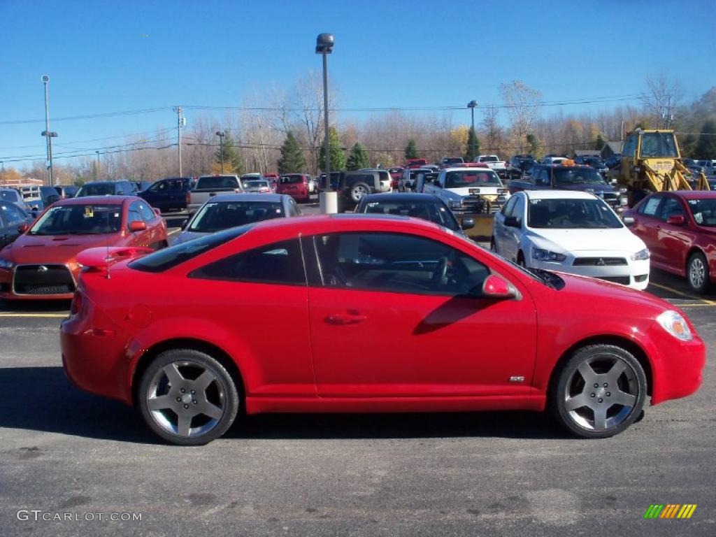 2007 Cobalt SS Coupe - Victory Red / Ebony photo #15