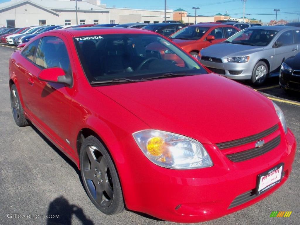 2007 Cobalt SS Coupe - Victory Red / Ebony photo #16