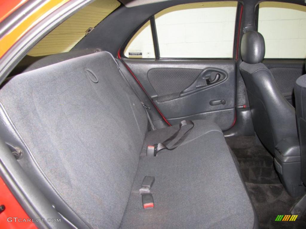 Graphite Interior 1998 Chevrolet Cavalier Sedan Photo #38876888