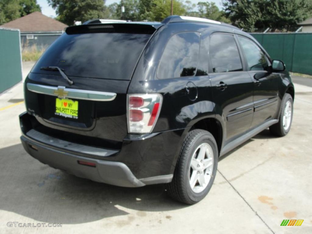 2006 Equinox LT - Black / Light Gray photo #3