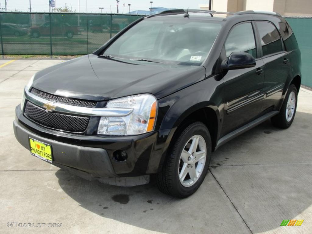 2006 Equinox LT - Black / Light Gray photo #7