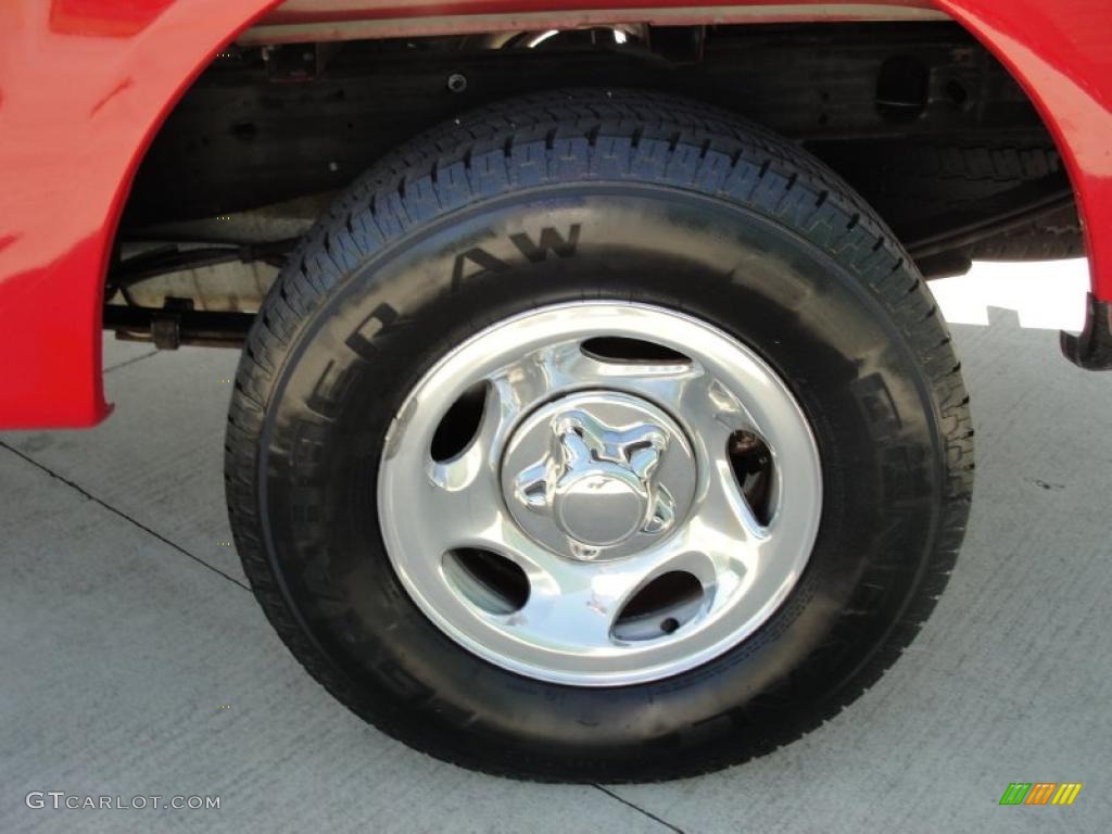 2002 F150 Sport Regular Cab - Bright Red / Dark Graphite photo #13