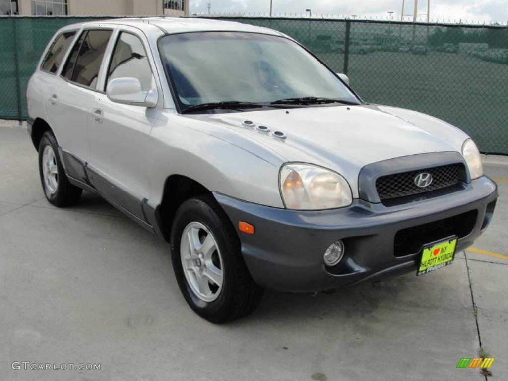 Pewter Hyundai Santa Fe