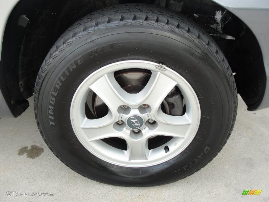 2003 Hyundai Santa Fe GLS Wheel Photo #38879928