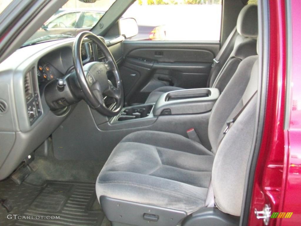 Dark Titanium Interior 2007 GMC Sierra 1500 Classic SLE Crew Cab Photo #38880540