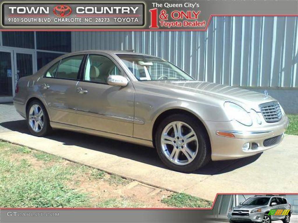 2004 E 500 Sedan - Pewter Silver Metallic / Stone photo #1