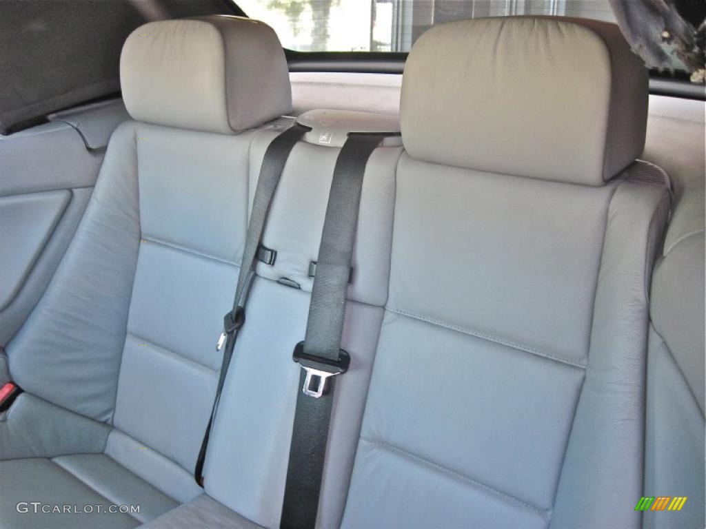 2003 3 Series 330i Convertible - Steel Grey Metallic / Grey photo #31