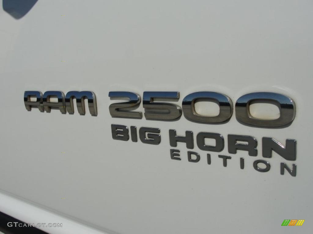 2006 Dodge Ram 2500 Big Horn Edition Quad Cab Marks and Logos Photo #38883189