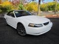 2003 Oxford White Ford Mustang V6 Convertible  photo #2