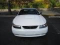 2003 Oxford White Ford Mustang V6 Convertible  photo #3