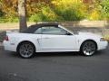 2003 Oxford White Ford Mustang V6 Convertible  photo #19
