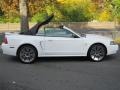 2003 Oxford White Ford Mustang V6 Convertible  photo #20