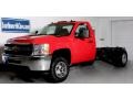 Victory Red - Silverado 3500HD LT Regular Cab 4x4 Chassis Photo No. 1