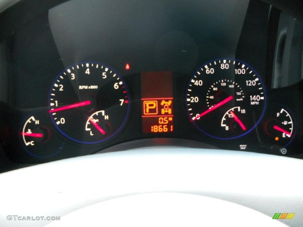 2009 Infiniti QX 56 4WD Gauges Photo #38884441