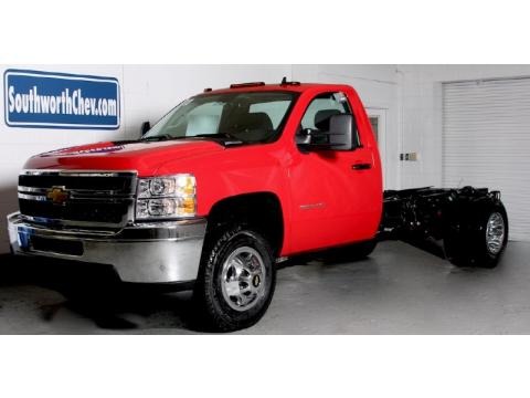 2011 Chevrolet Silverado 3500HD LT Regular Cab 4x4 Chassis Data, Info and Specs