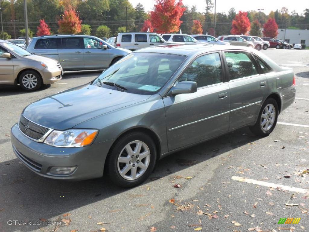 2002 Avalon XLS - Silver Spruce Metallic / Stone photo #1