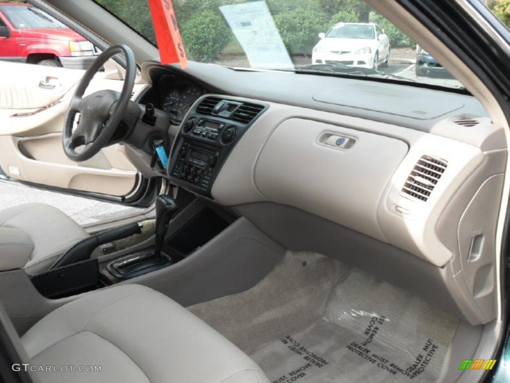 1998 Honda Accord EX V6 Sedan Ivory Dashboard Photo #38889450