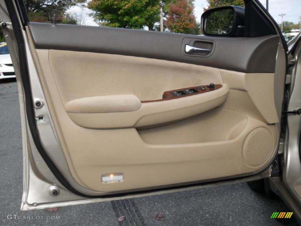 2006 Accord EX Sedan - Desert Mist Metallic / Ivory photo #6