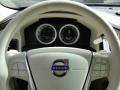 Sandstone Beige 2011 Volvo S80 T6 AWD Steering Wheel